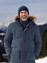 سترة باركا مبطنة مضادة للماء رجالي Fern من Mountain Warehouse - صورة 1 من 5