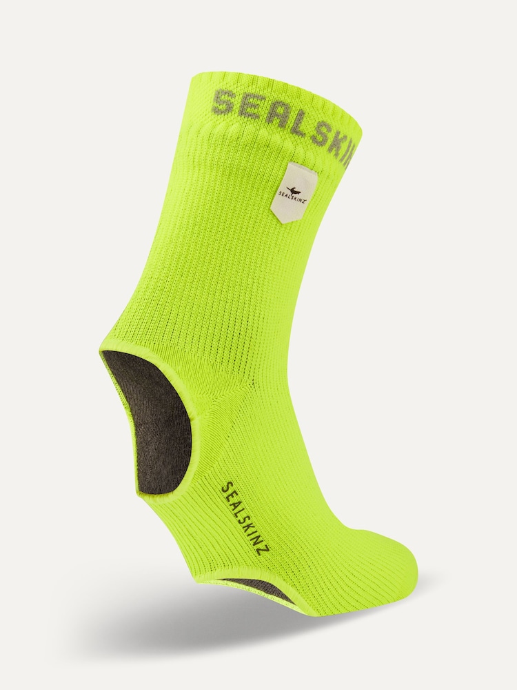 Gelb - Sealskinz Thetford Wasserdichte Allwetter Radsocken - Bild 2 von 2 Gelb - Sealskinz Thetford Wasserdichte Allwetter Radsocken - Bild 2 von 2