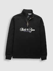 Rodd & Gunn Black Jubilee Sweat Top - Image 4 of 5