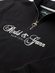 Rodd & Gunn Black Jubilee Sweat Top - Image 5 of 5