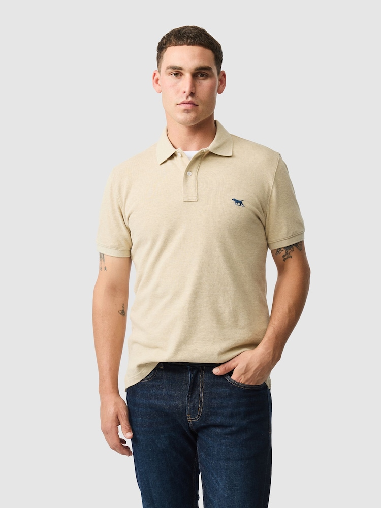 Rodd & Gunn Natural The Gunn Polo Shirt - Image 1 of 5 Rodd & Gunn Natural The Gunn Polo Shirt - Image 1 of 5
