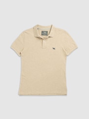 Rodd & Gunn Natural The Gunn Polo Shirt - Image 4 of 5