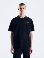 Berghaus Black Geo Core T-Shirt - Image 1 of 6