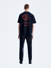 Berghaus Black Geo Core T-Shirt - Image 4 of 6