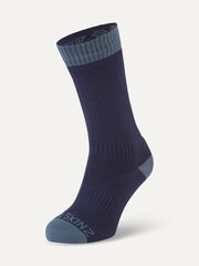 Sealskinz Wretham Waterproof Warm Weather Ankle Length Black Socks - Image 1 of 2