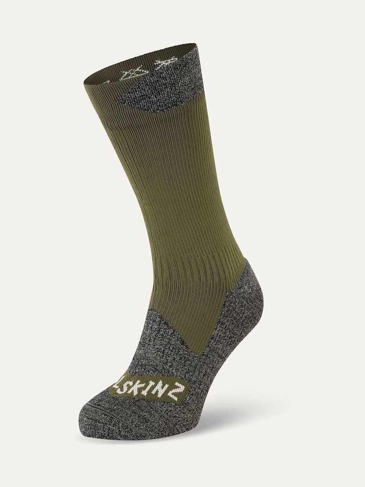 Sealskinz Raynham Waterproof All Weather Mid Length Socks - Image 1 of 2