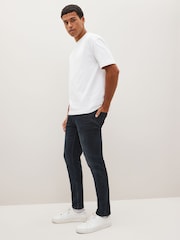 Blue Black Single Skinny Fit Classic Stretch Jeans - Image 2 of 9