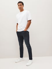 Blue Black Single Skinny Fit Classic Stretch Jeans - Image 4 of 9