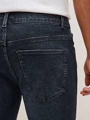 Blue Black Single Skinny Fit Classic Stretch Jeans - Image 5 of 9