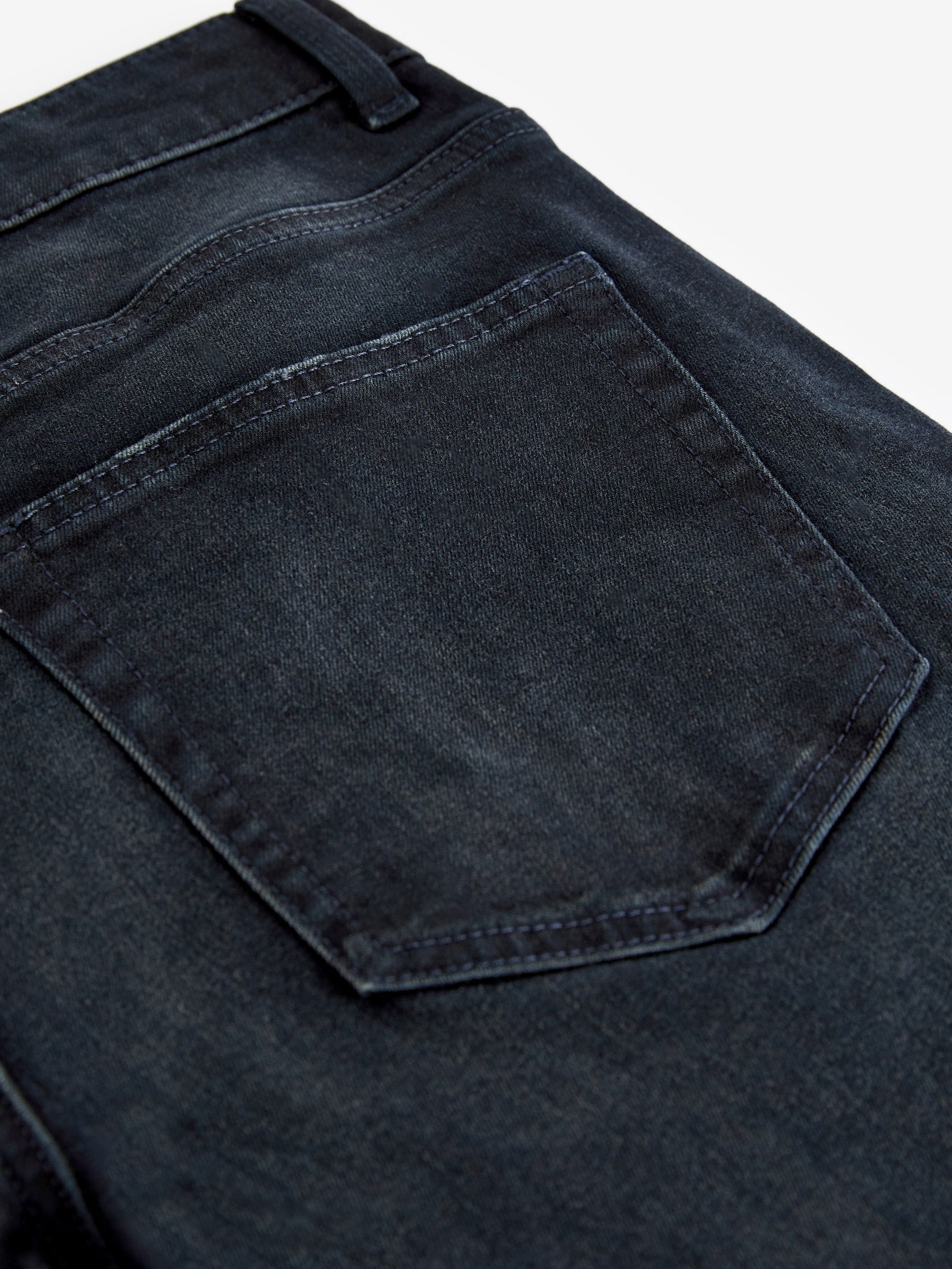 Buy Blue Black Single Skinny Fit Classic Stretch Jeans from the