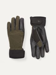 Sealskinz Fordham Waterproof All Weather Hunting Green Gloves - Image 1 of 3