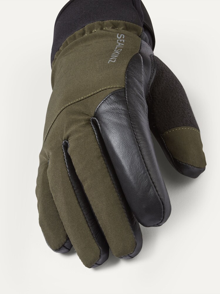 Sealskinz Fordham Waterproof All Weather Hunting Green Gloves - Image 2 of 3