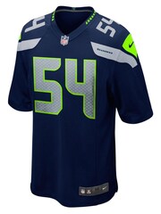Nike Blue NFL Seattle Seahawks Home Game Jersey - Bobby Wagner - Image 2 of 3