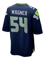 Nike Blue NFL Seattle Seahawks Home Game Jersey - Bobby Wagner - Image 3 of 3