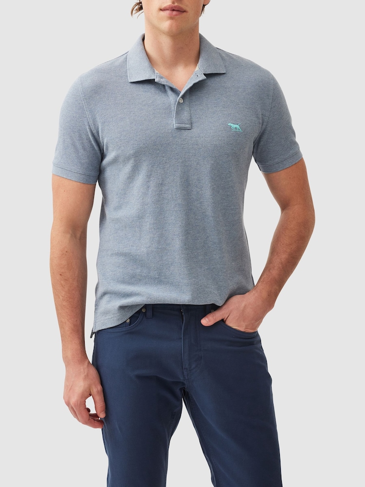 Rodd & Gunn Light Grey The Gunn Polo Shirt - Image 1 of 5 Rodd & Gunn Light Grey The Gunn Polo Shirt - Image 1 of 5