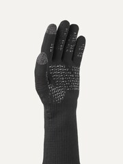 Skeyton Waterproof All Weather Ultra Grip Knitted Black Gauntlet - Image 2 of 3