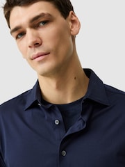 Rodd & Gunn Blue Ascot Park Sports Fit Shirt - Image 3 of 4