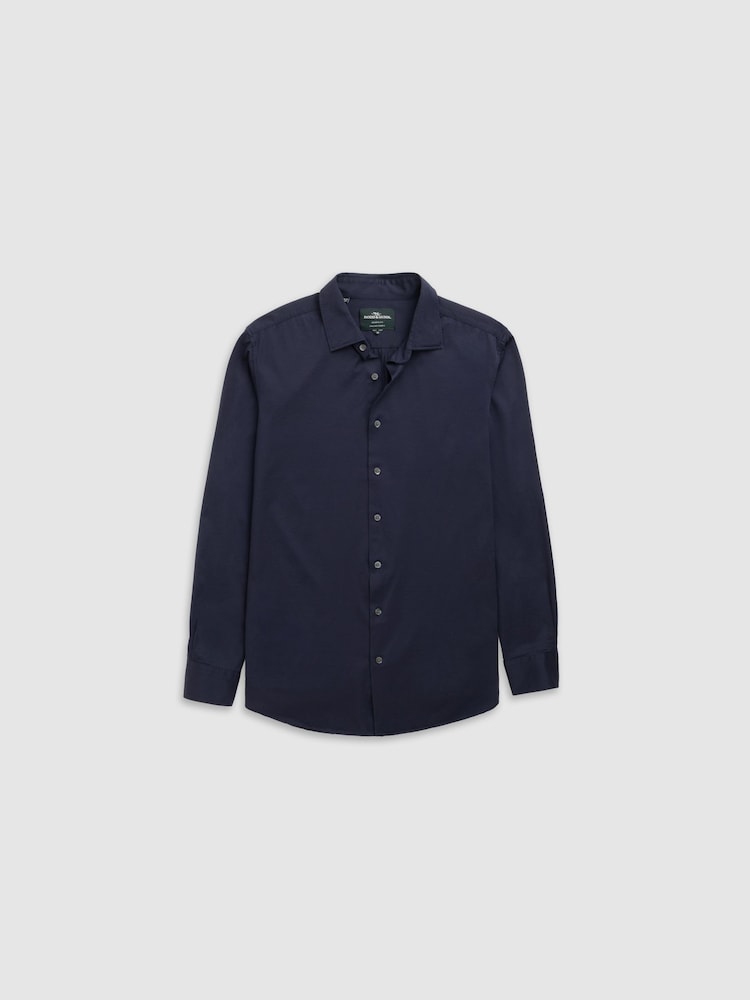 Rodd & Gunn Blue Ascot Park Sports Fit Shirt - Image 4 of 4