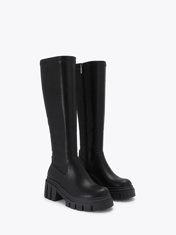 Carvela Black Scandicci Knee Boots - Image 2 of 4