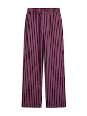 Calvin Klein Purple Cotton Poplin Pyjamas - Image 5 of 6