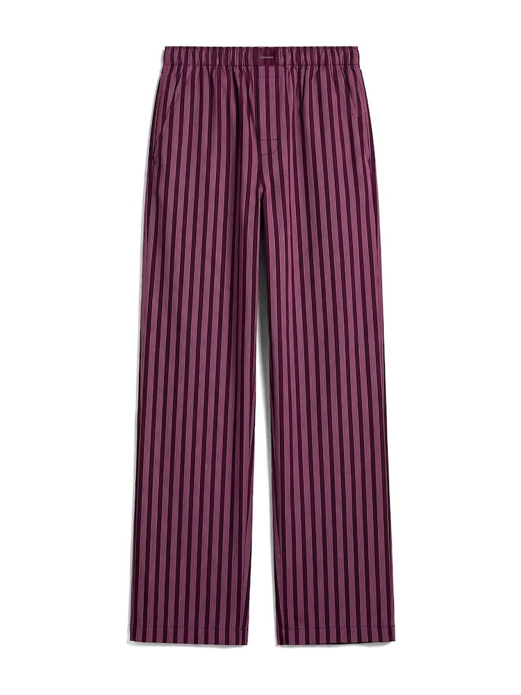Calvin Klein Purple Cotton Poplin Pyjamas - Image 6 of 6 Calvin Klein Purple Cotton Poplin Pyjamas - Image 6 of 6
