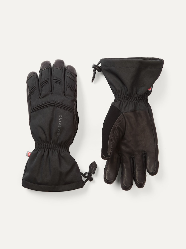 Sealskinz Southery Waterproof Extreme Cold Weather Black Gauntlet - Image 1 of 1 Sealskinz Southery Waterproof Extreme Cold Weather Black Gauntlet - Image 1 of 1