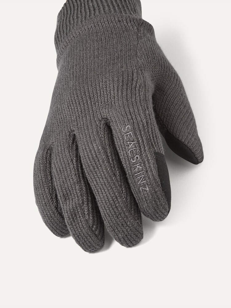 Sealskinz Necton Windproof All Weather Knitted Gloves - Image 3 of 3
