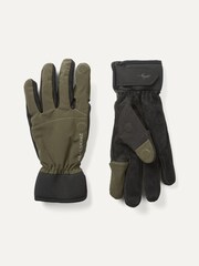 Sealskinz Stanford Waterproof All Weather Sporting Green Gloves - Image 1 of 1