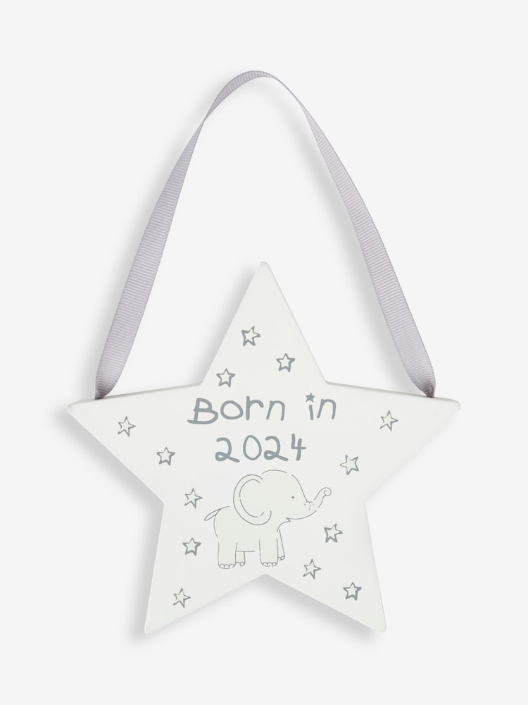 JoJo Maman Bébé Born in 2024 Star Door Hanger - Image 1 of 2
