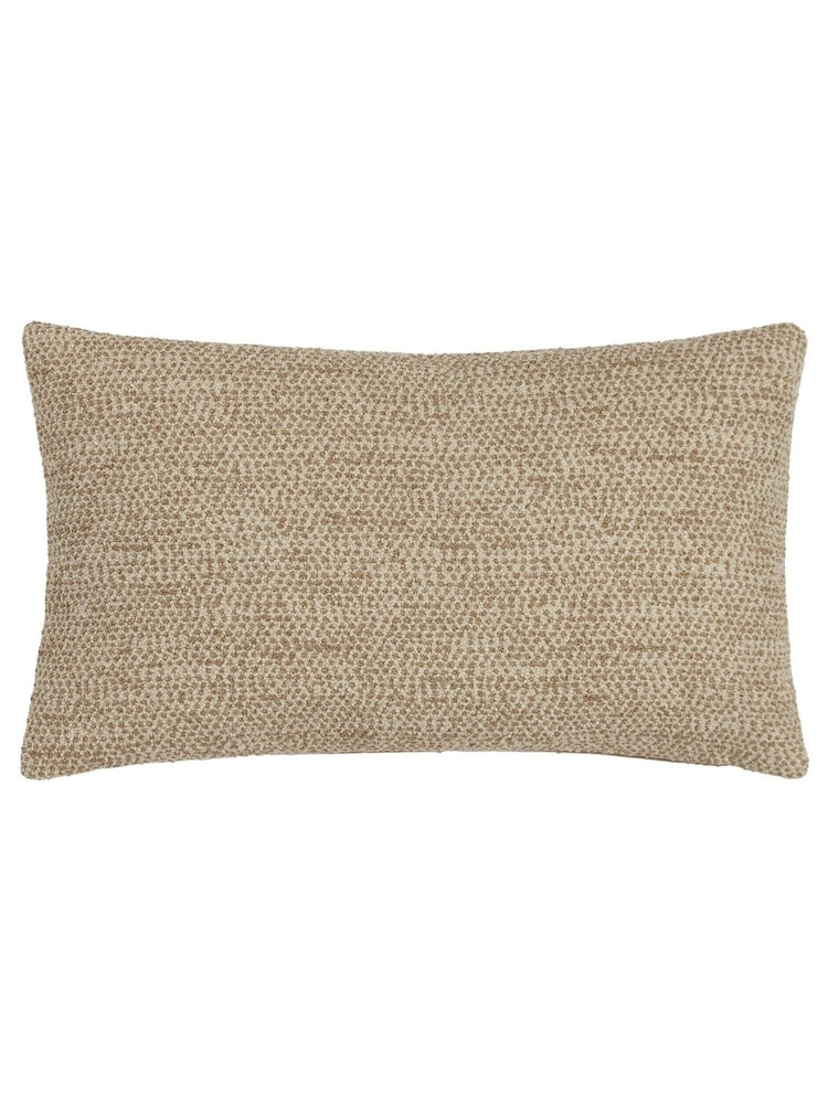 HÖEM Natural Tiona Rectangular Woven Jacquard Cushion - Image 2 of 5