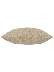 HÖEM Natural Tiona Rectangular Woven Jacquard Cushion - Image 3 of 5