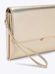 Carvela Gold Amalia Clutch Bag - Image 3 of 3