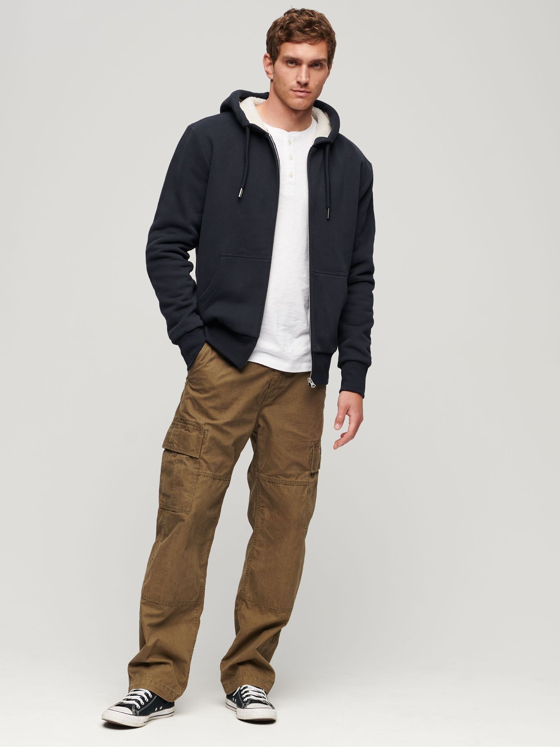 Superdry fur lined hoodie deals