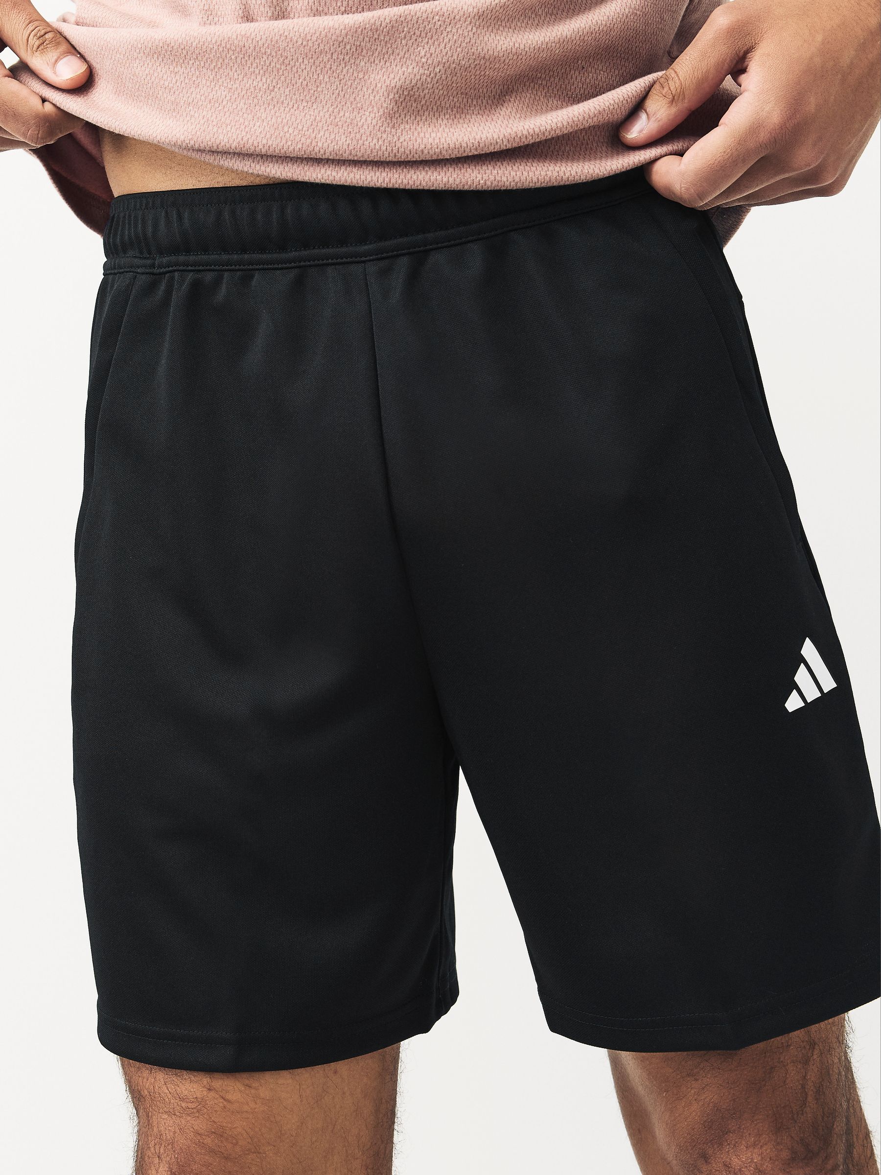 Buy adidas Black Train Essentials All Set Training Shorts from