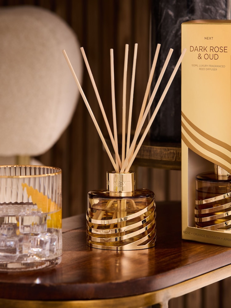 Dark Rose and Oud 100ml Fragranced Reed Diffuser - Image 1 of 3