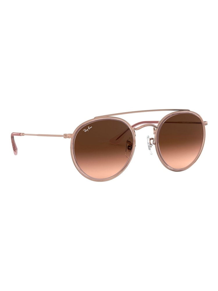 Ray-Ban Round Double Bridge Sunglasses - Image 1 of 12