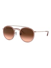 Ray-Ban Round Double Bridge Sunglasses - Image 3 of 12