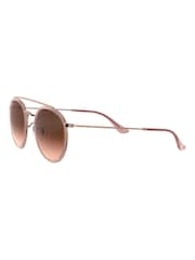 Ray-Ban Round Double Bridge Sunglasses - Image 5 of 12
