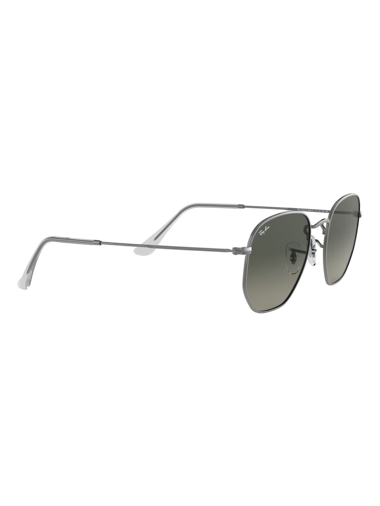 Ray-Ban Medium Hexagonal Flat Lens Sunglasses - Image 10 of 11