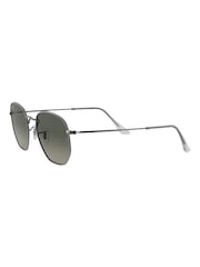 Ray-Ban Medium Hexagonal Flat Lens Sunglasses - Image 11 of 11