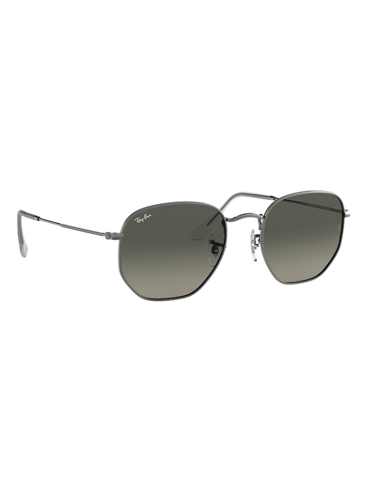 Ray-Ban Medium Hexagonal Flat Lens Sunglasses - Image 2 of 11