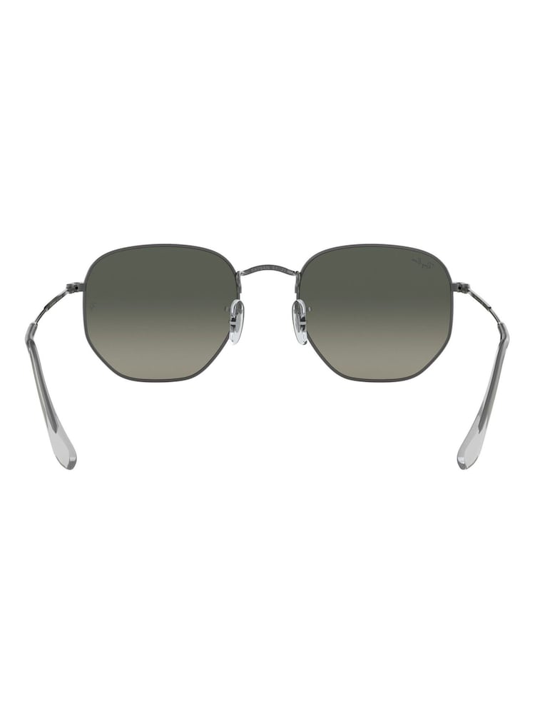 Ray-Ban Medium Hexagonal Flat Lens Sunglasses - Image 5 of 11