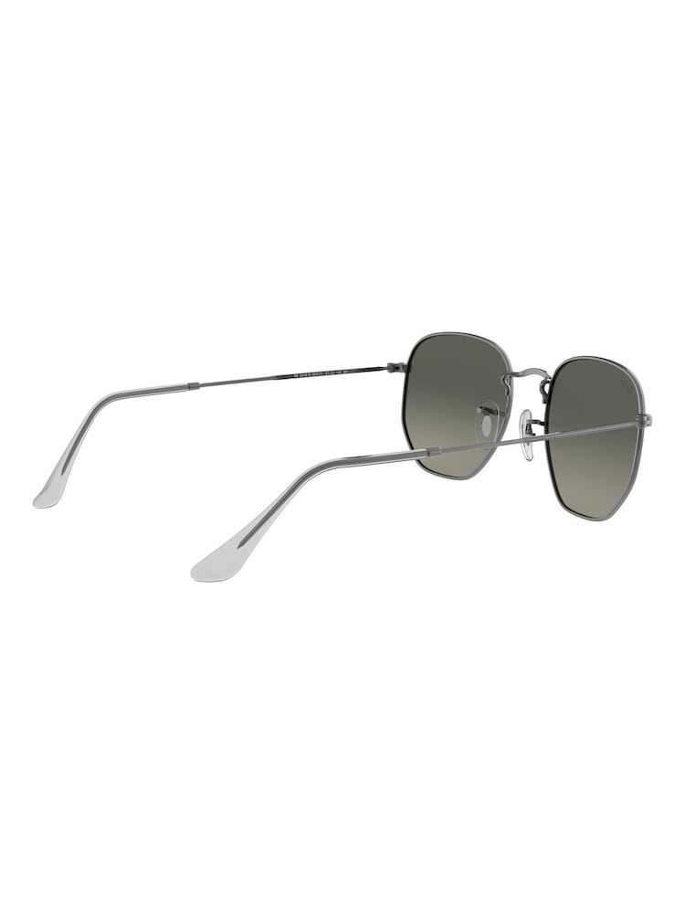 Ray-Ban Medium Hexagonal Flat Lens Sunglasses - Image 6 of 11