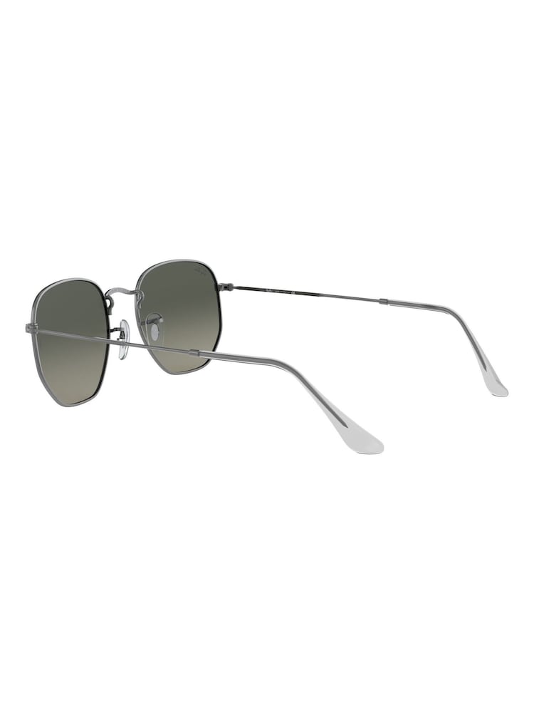 Ray-Ban Medium Hexagonal Flat Lens Sunglasses - Image 7 of 11