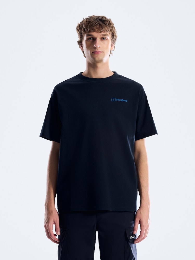 Berghaus Black Solar Sphere T-Shirt - Image 1 of 6