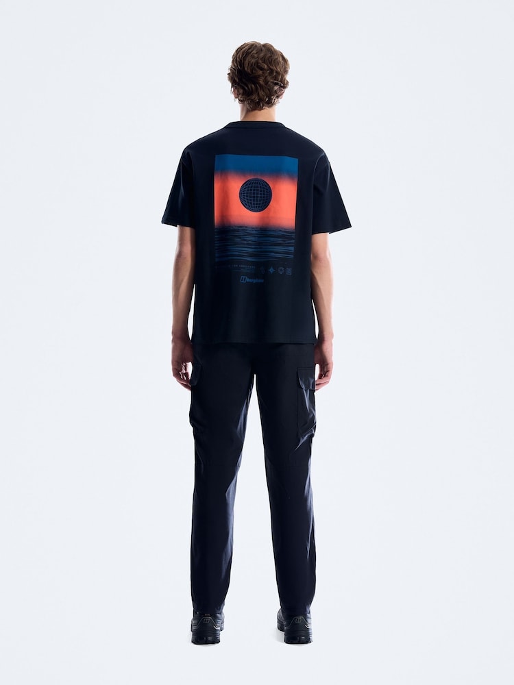 Berghaus Black Solar Sphere T-Shirt - Image 6 of 6