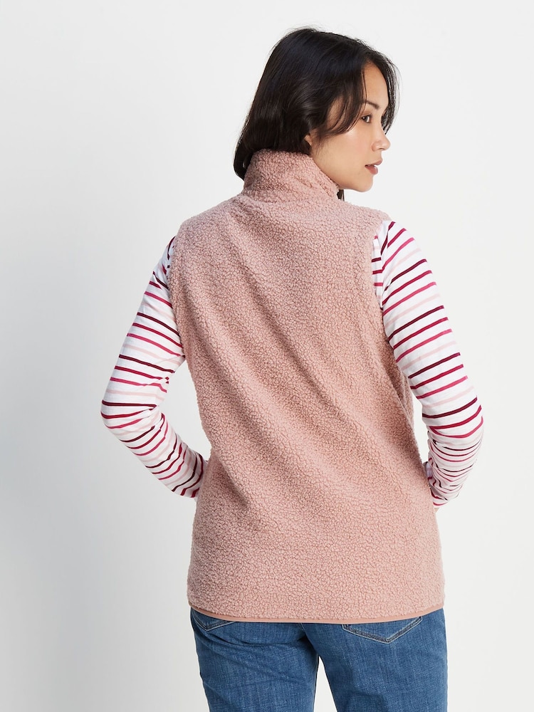 Pink - Tog 24 Carlan Weste aus Teddy-Fleece - Bild 2 von 7 Pink - Tog 24 Carlan Weste aus Teddy-Fleece - Bild 2 von 7