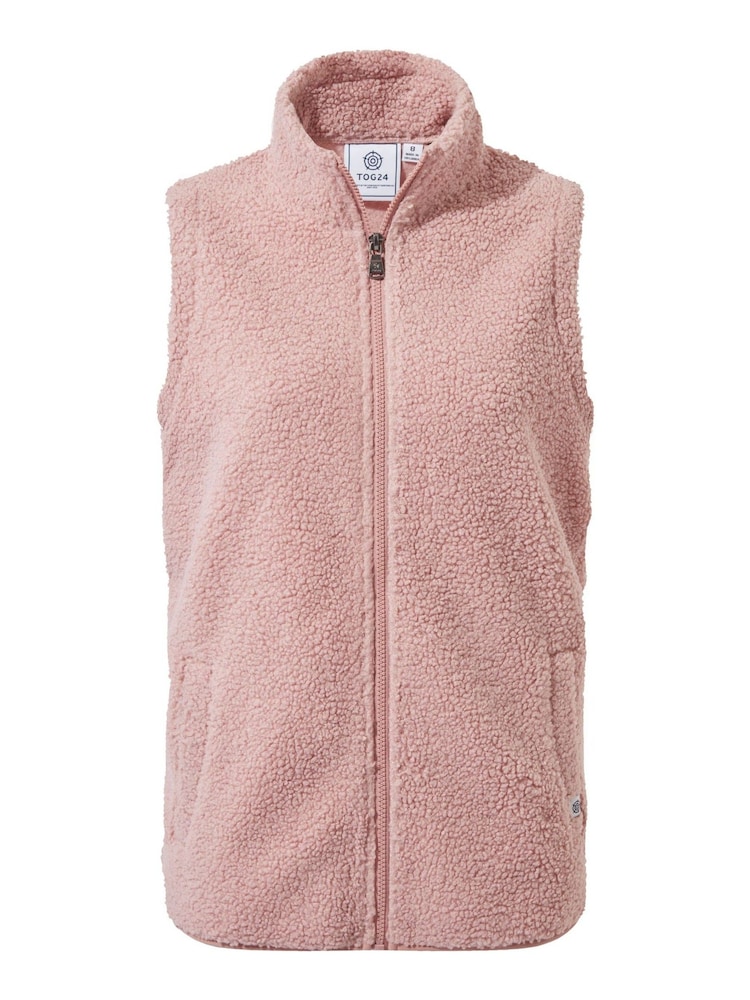 Pink - Tog 24 Carlan Weste aus Teddy-Fleece - Bild 7 von 7 Pink - Tog 24 Carlan Weste aus Teddy-Fleece - Bild 7 von 7