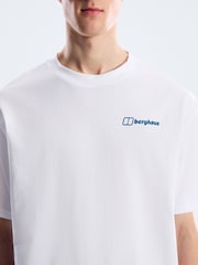 Berghaus White Big Wall Matrix T-Shirt - Image 5 of 6