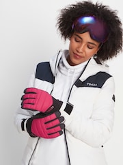 Tog 24 Pink Adventure Ski Gloves - Image 2 of 3